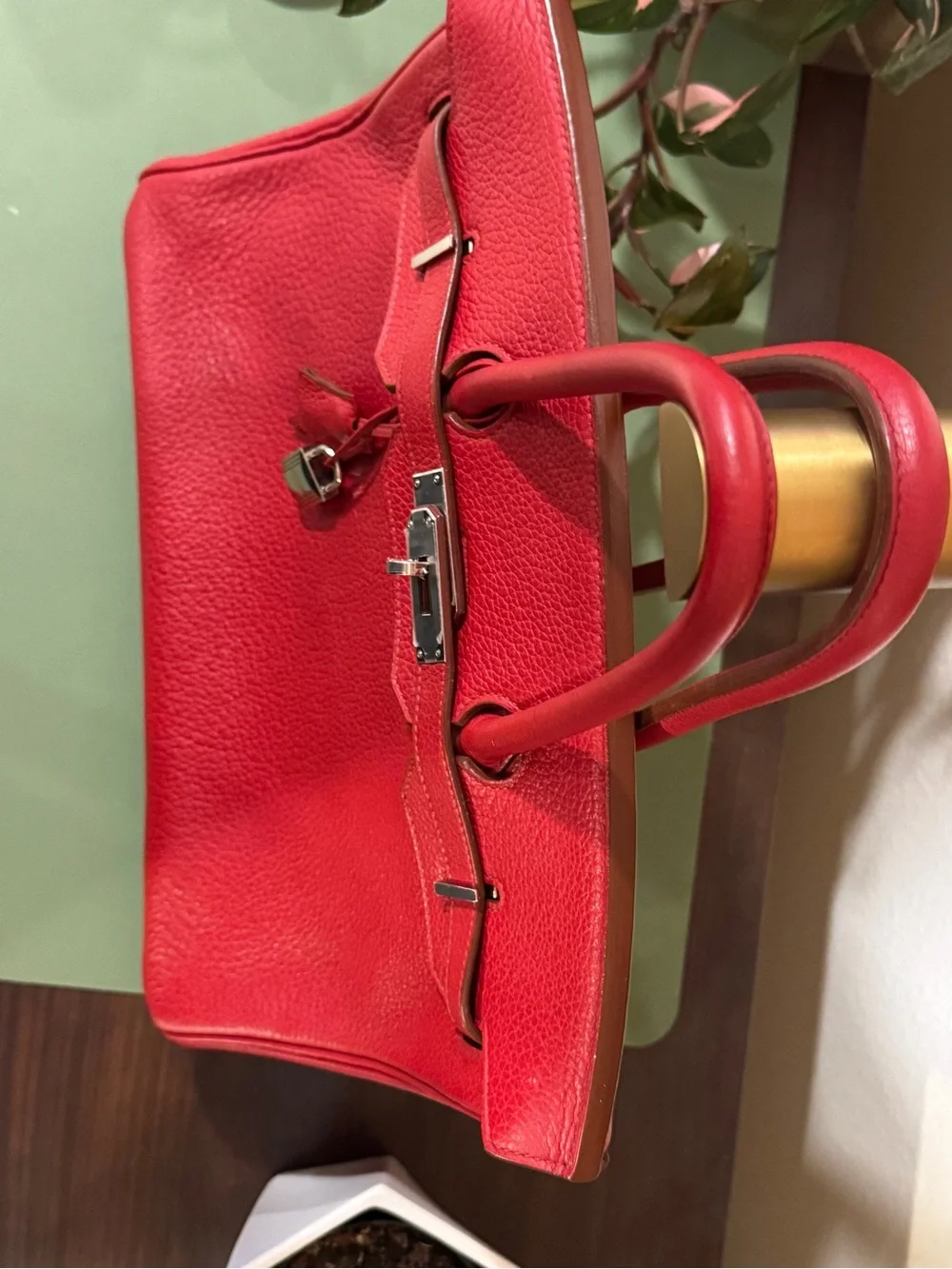 Hermes elegant red